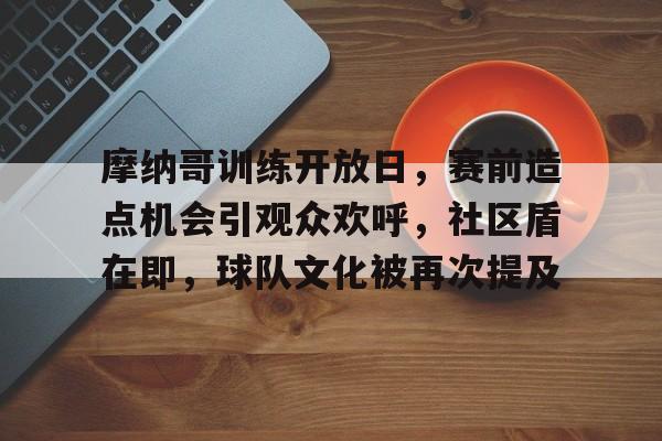 包含摩纳哥训练开放日，赛前造点机会引观众欢呼，社区盾在即，球队文化被再次提及的词条
